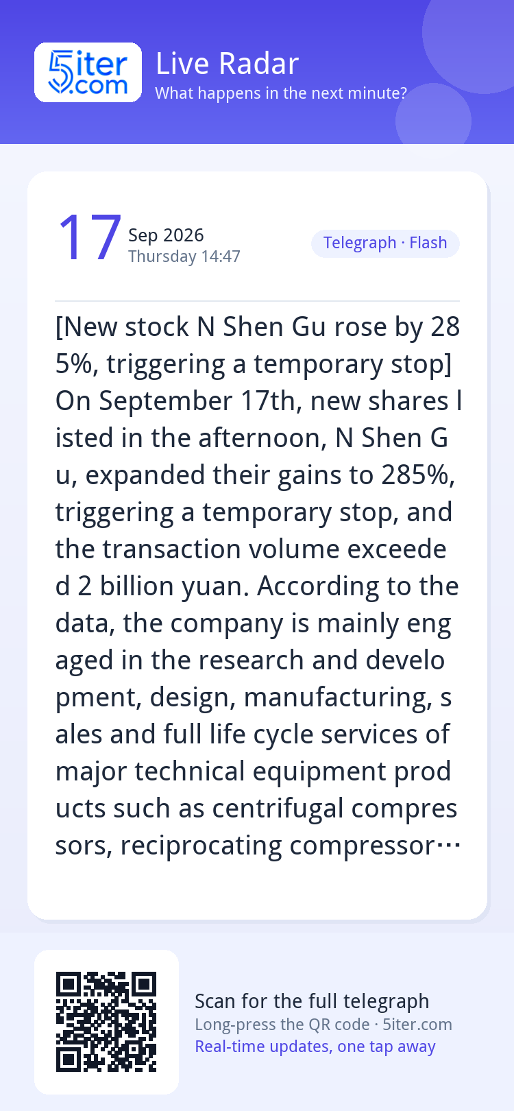 [New stock N Shen Gu rose by 285%, triggering a temporary st