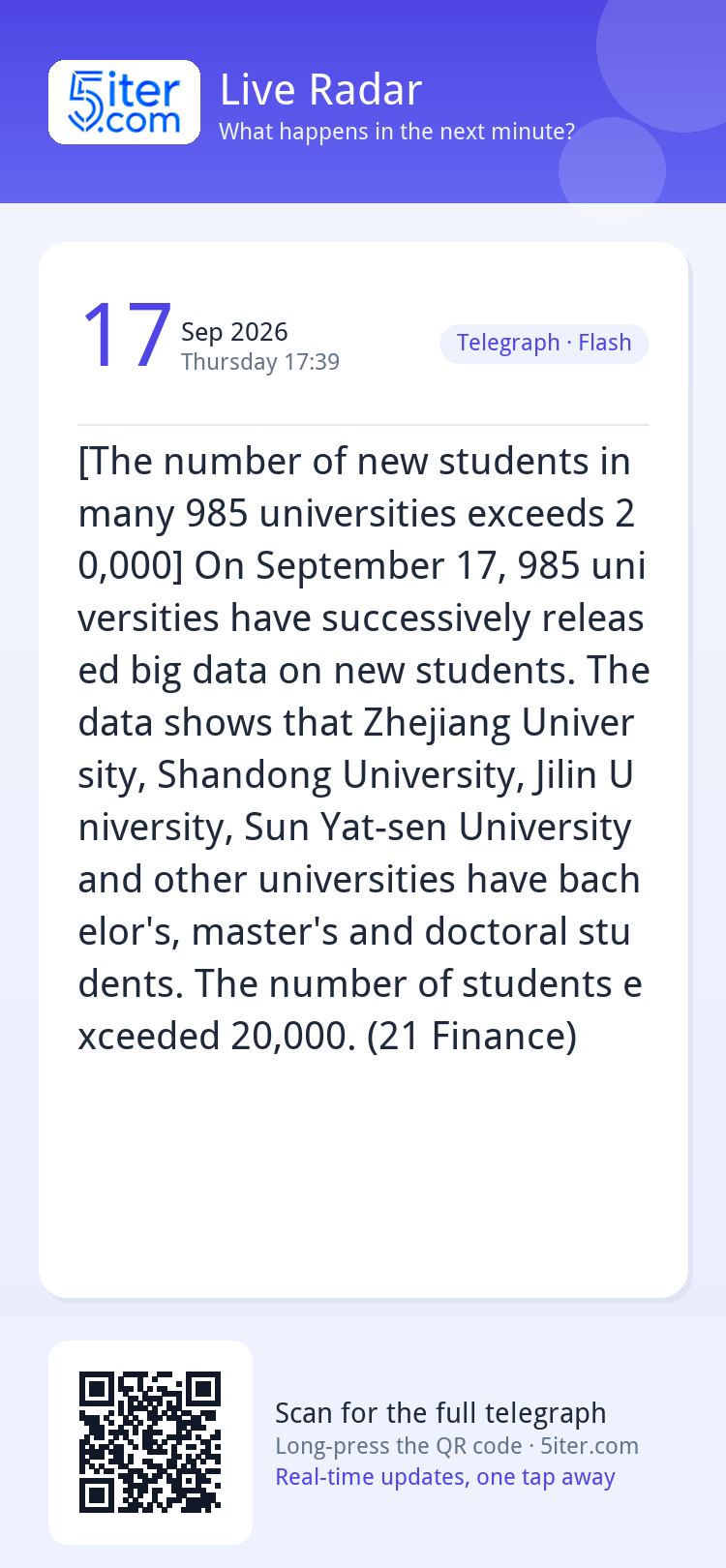 [The number of new students in many 985 universities exceeds