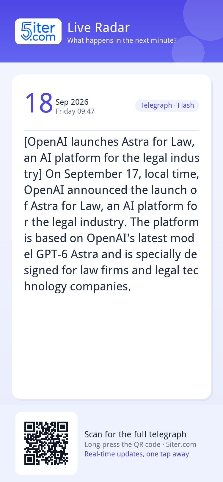 [OpenAI launches Astra for Law, an AI platform for the legal