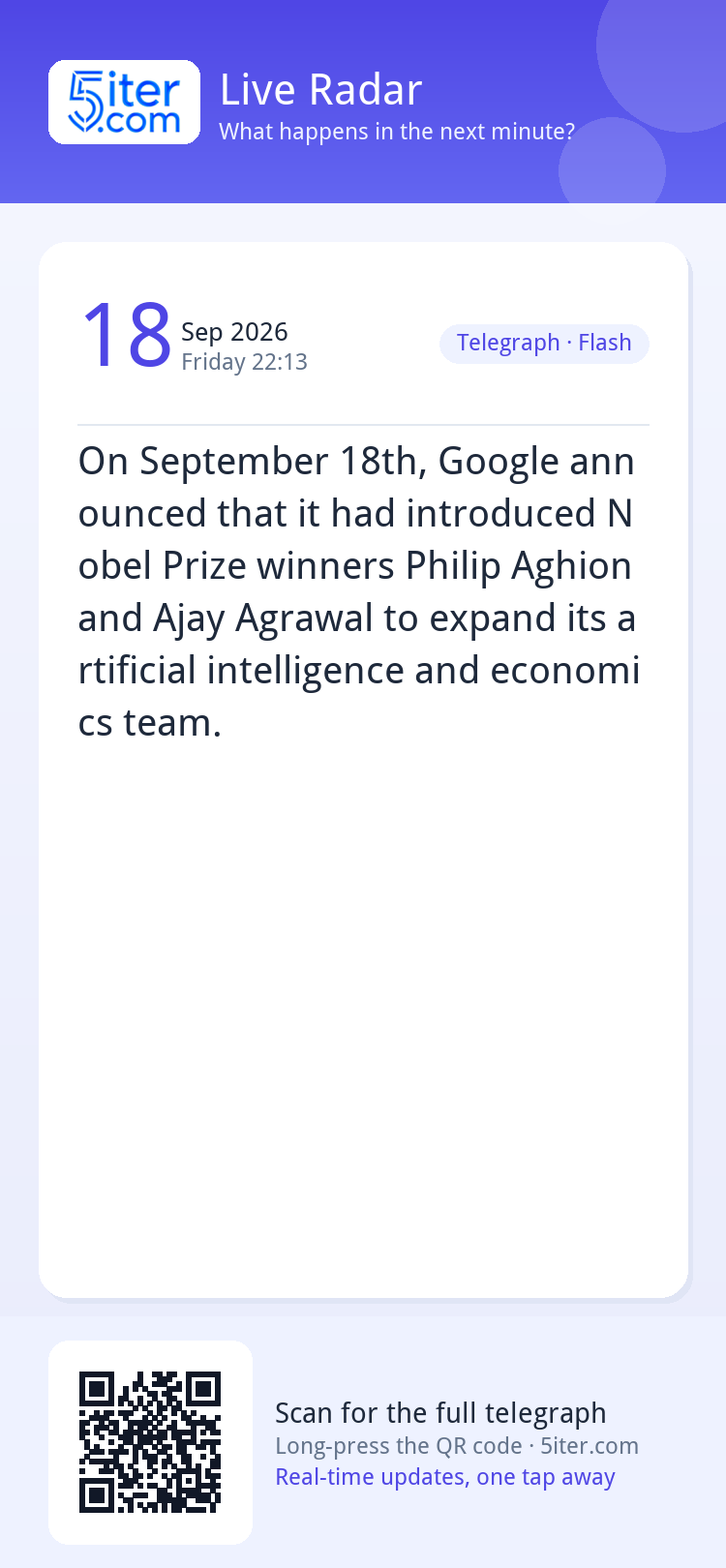 On September 18th, Google announced that it had introduced N