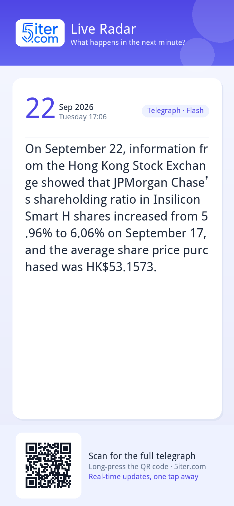 On September 22, information from the Hong Kong Stock Exchan
