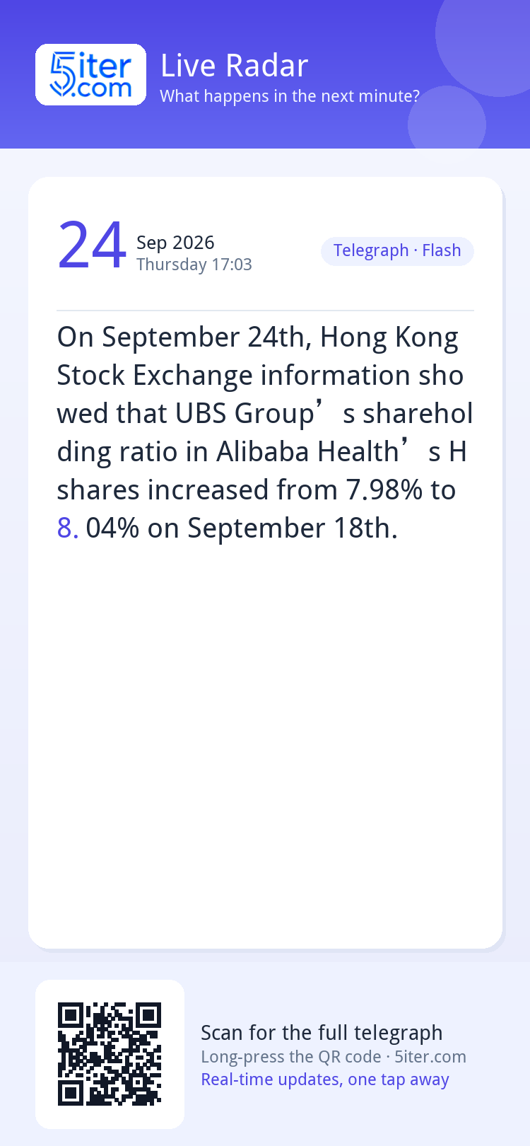 On September 24th, Hong Kong Stock Exchange information show
