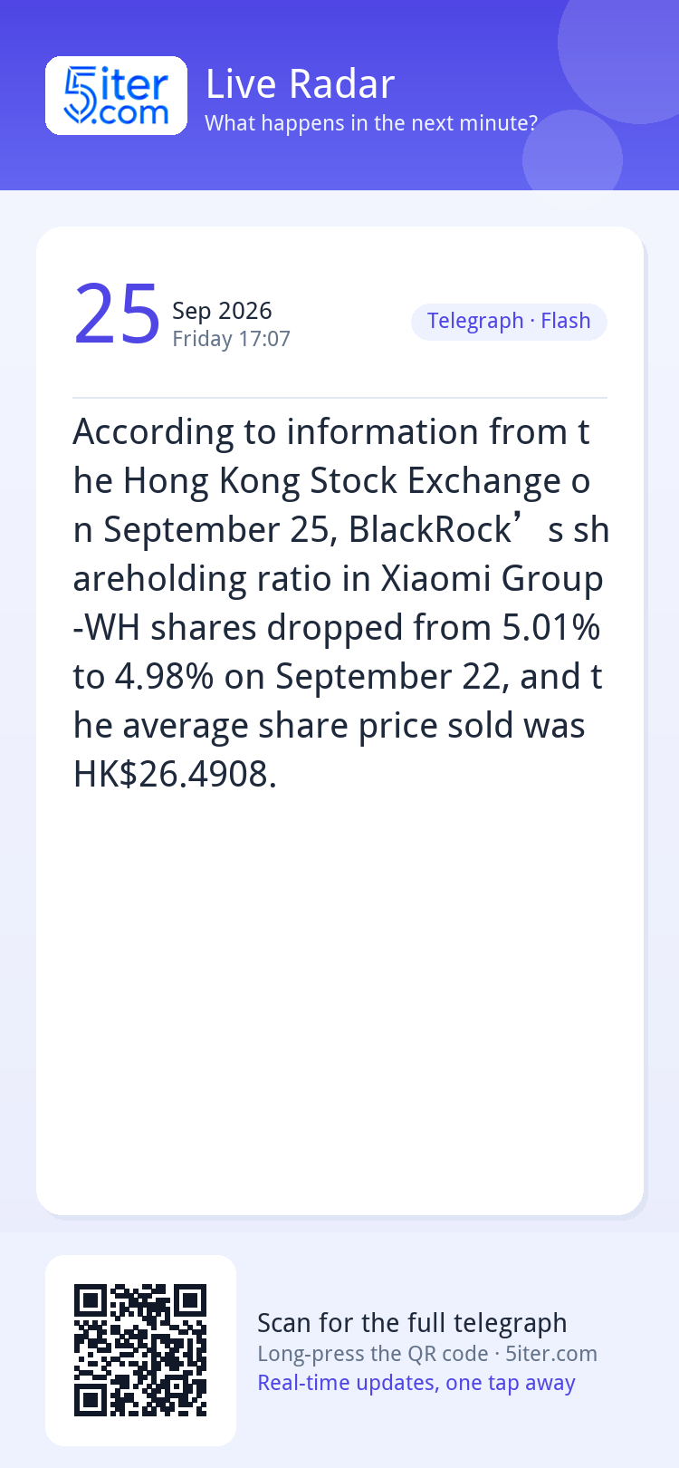 According to information from the Hong Kong Stock Exchange o