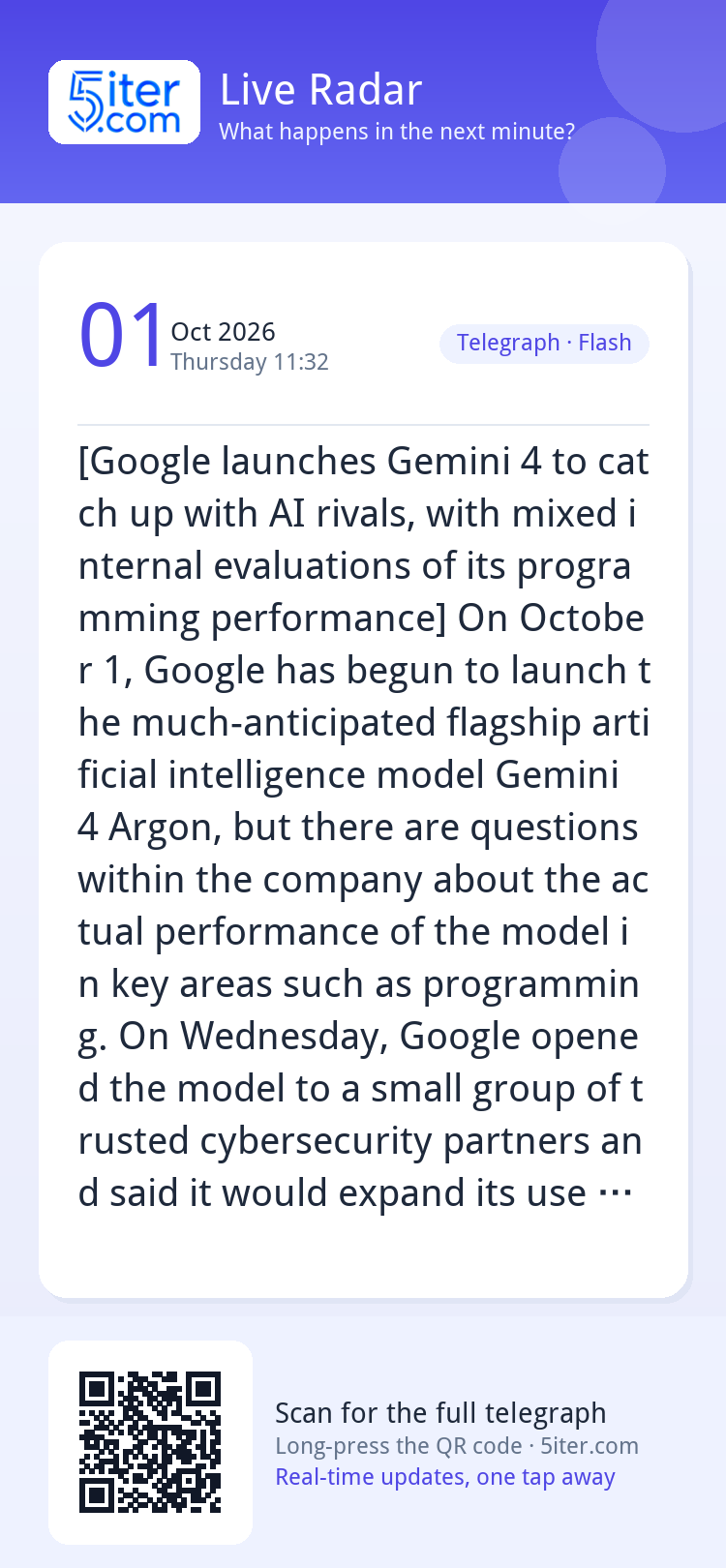 [Google launches Gemini 4 to catch up with AI rivals, with m