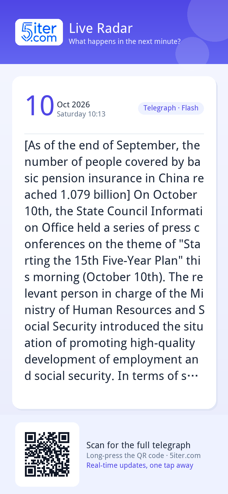 [As of the end of September, the number of people covered by