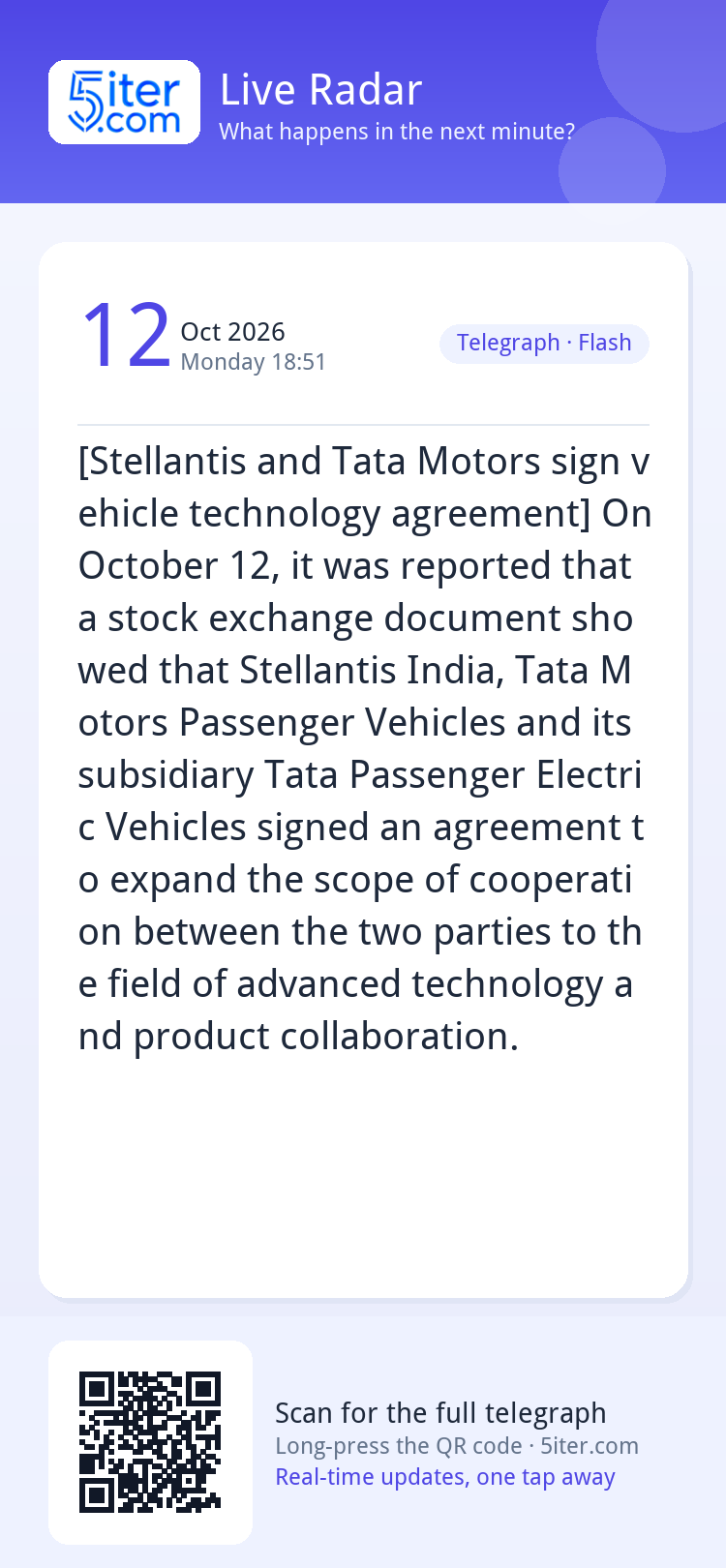 [Stellantis and Tata Motors sign vehicle technology agreemen