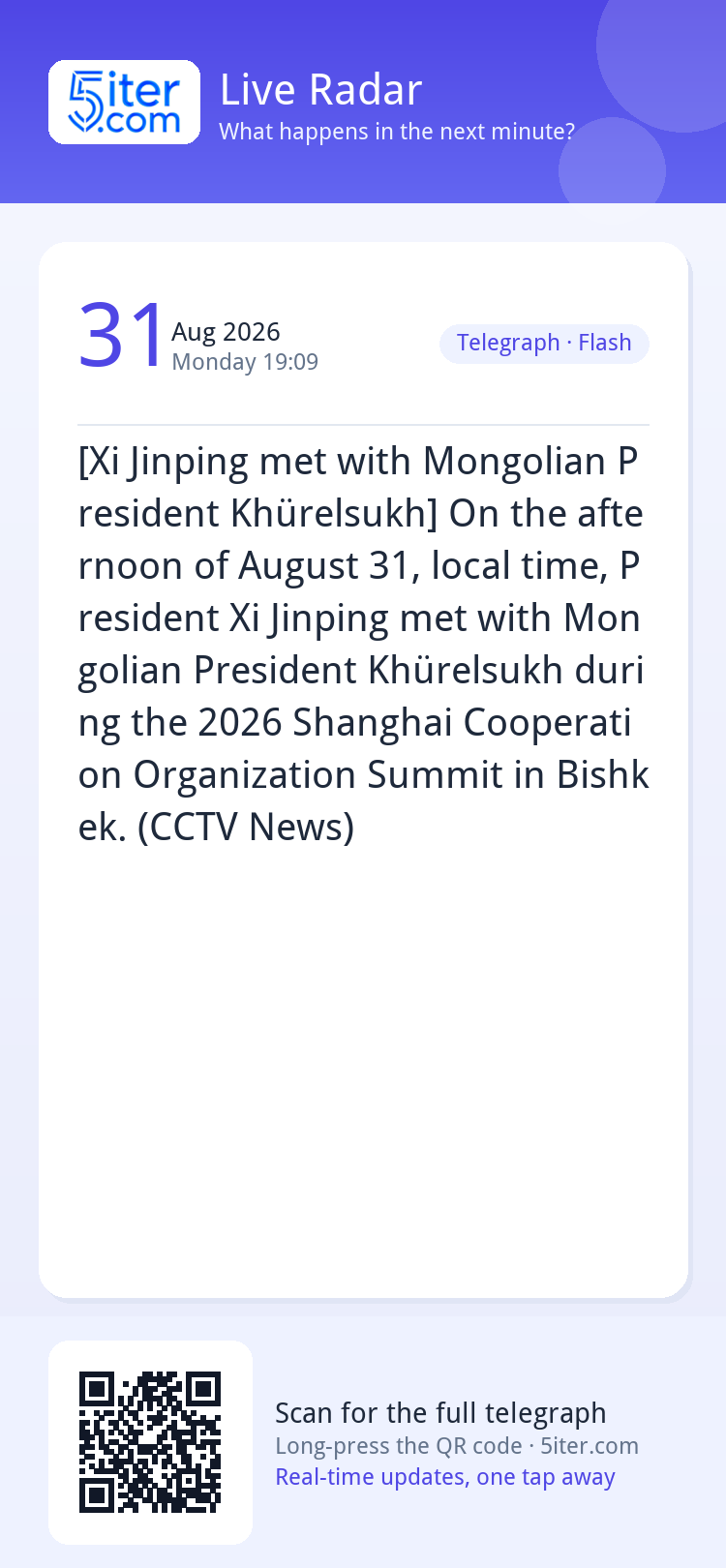 [Xi Jinping met with Mongolian President Khürelsukh] On the 