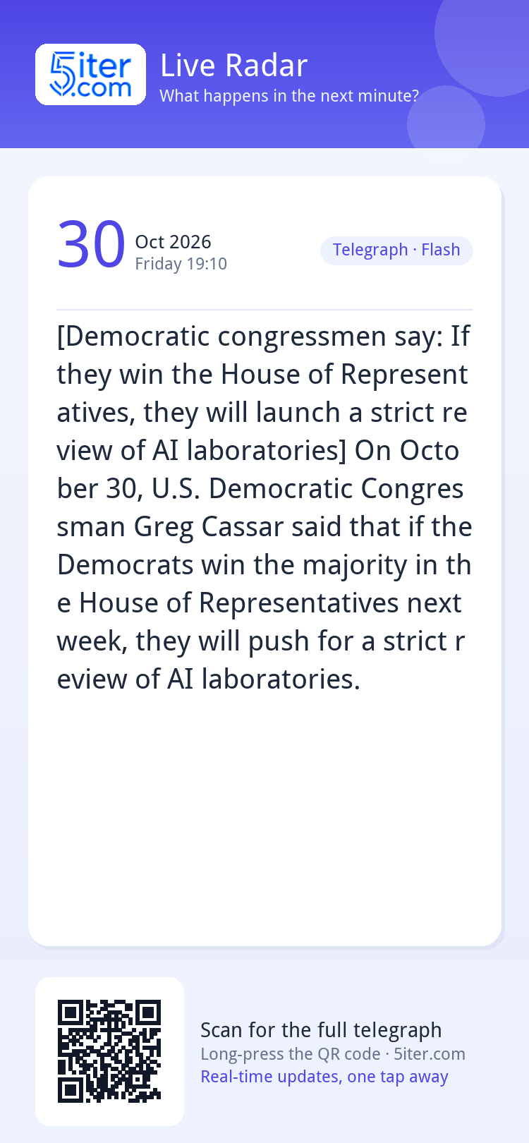 [Democratic congressmen say: If they win the House of Repres