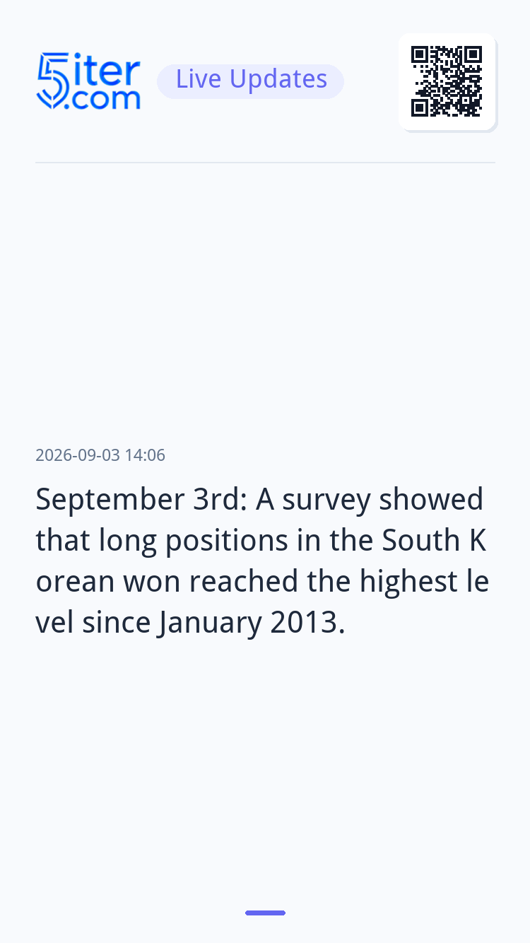 September 3rd: A survey showed that long