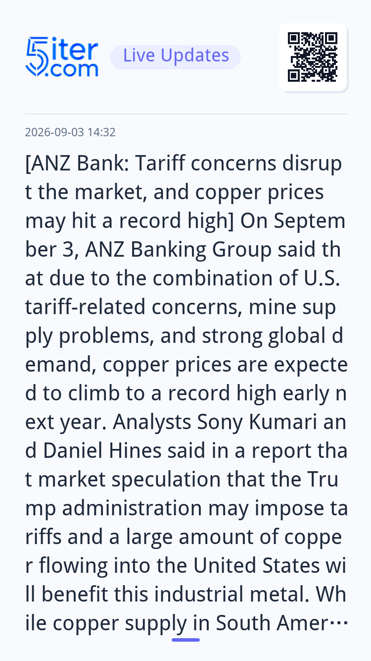 [ANZ Bank: Tariff concerns disrupt the m