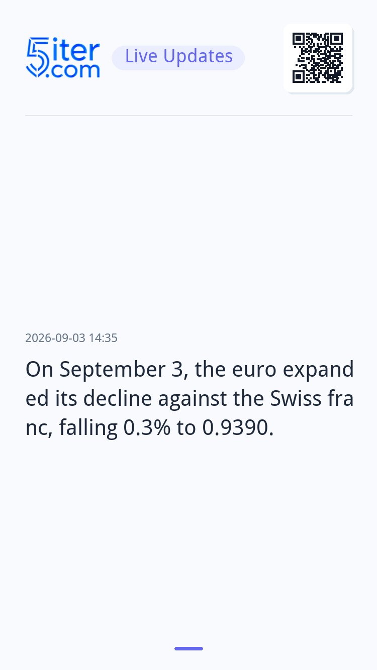 On September 3, the euro expanded its de