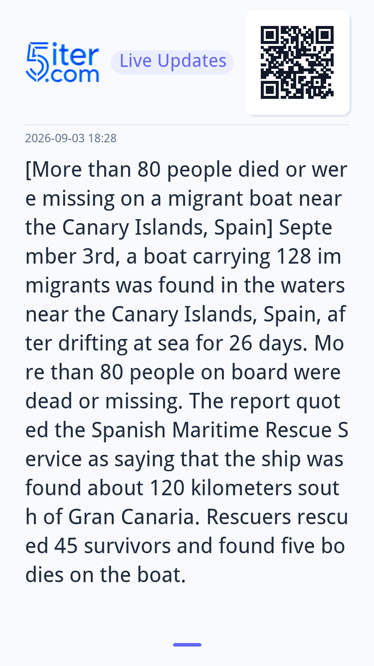 [More than 80 people died or were missing on a migrant boat 