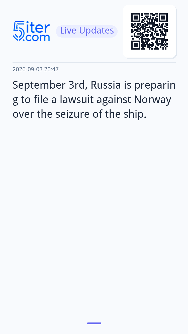 September 3rd, Russia is preparing to file a lawsuit against