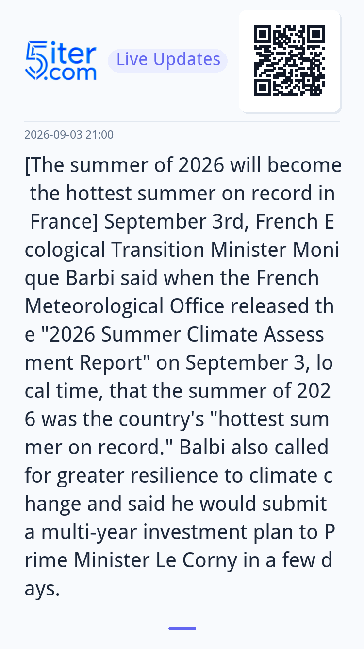 [The summer of 2026 will become the hottest summer on record