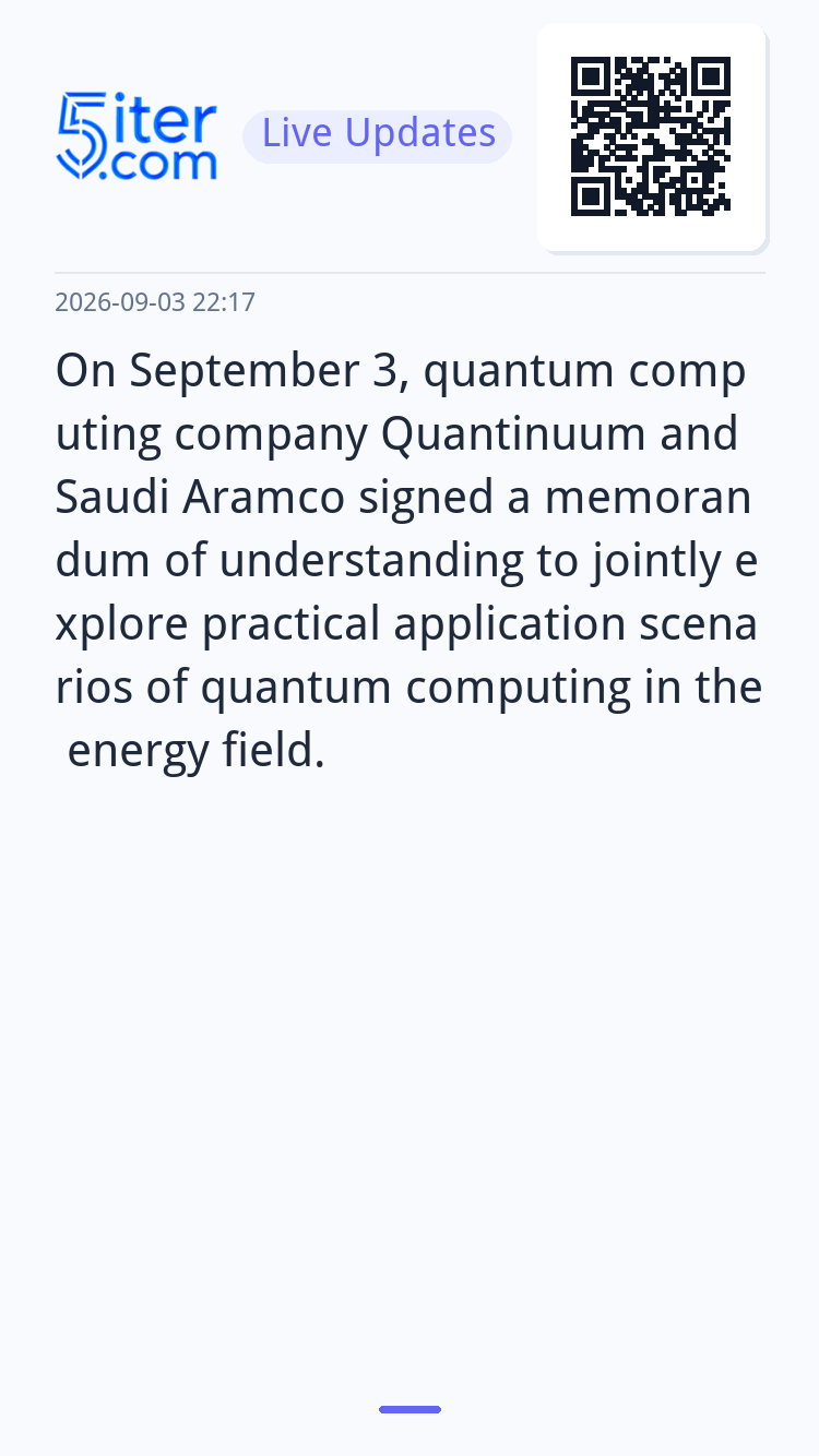 On September 3, quantum computing company Quantinuum and Sau