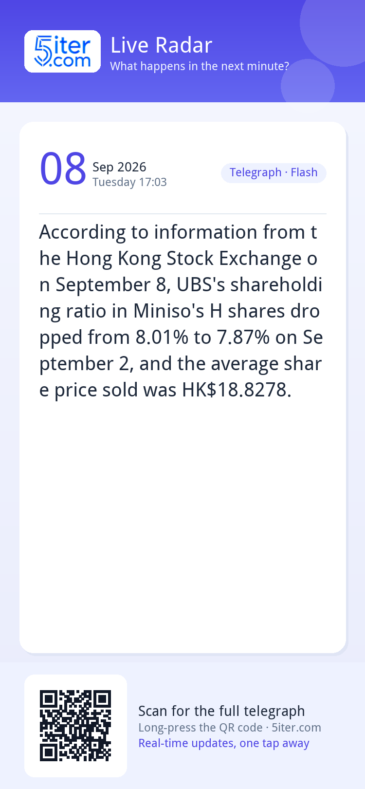 According to information from the Hong Kong Stock Exchange o