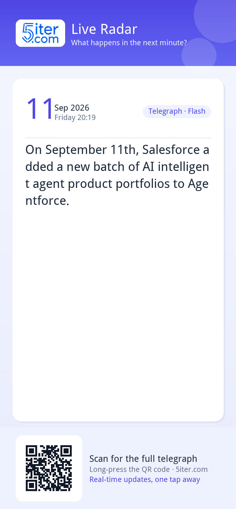 On September 11th, Salesforce added a new batch of AI intell