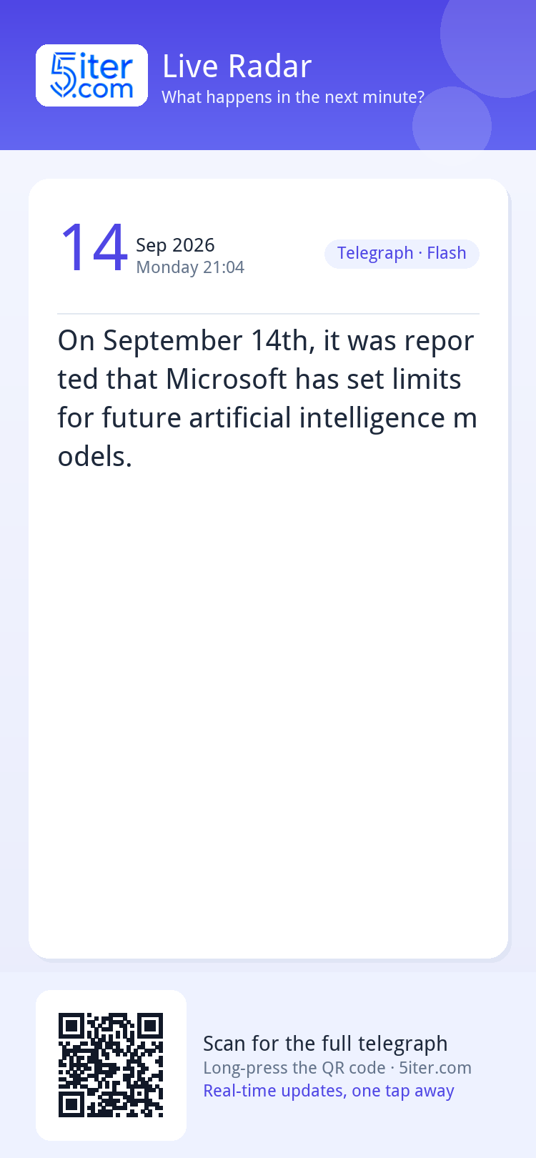 On September 14th, it was reported that Microsoft has set li