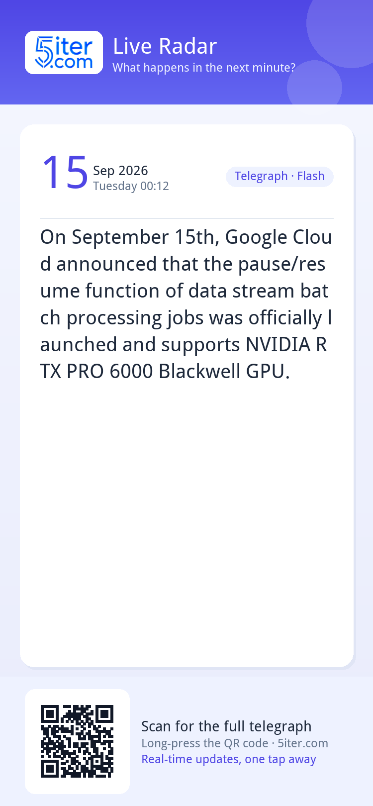On September 15th, Google Cloud announced that the pause/res
