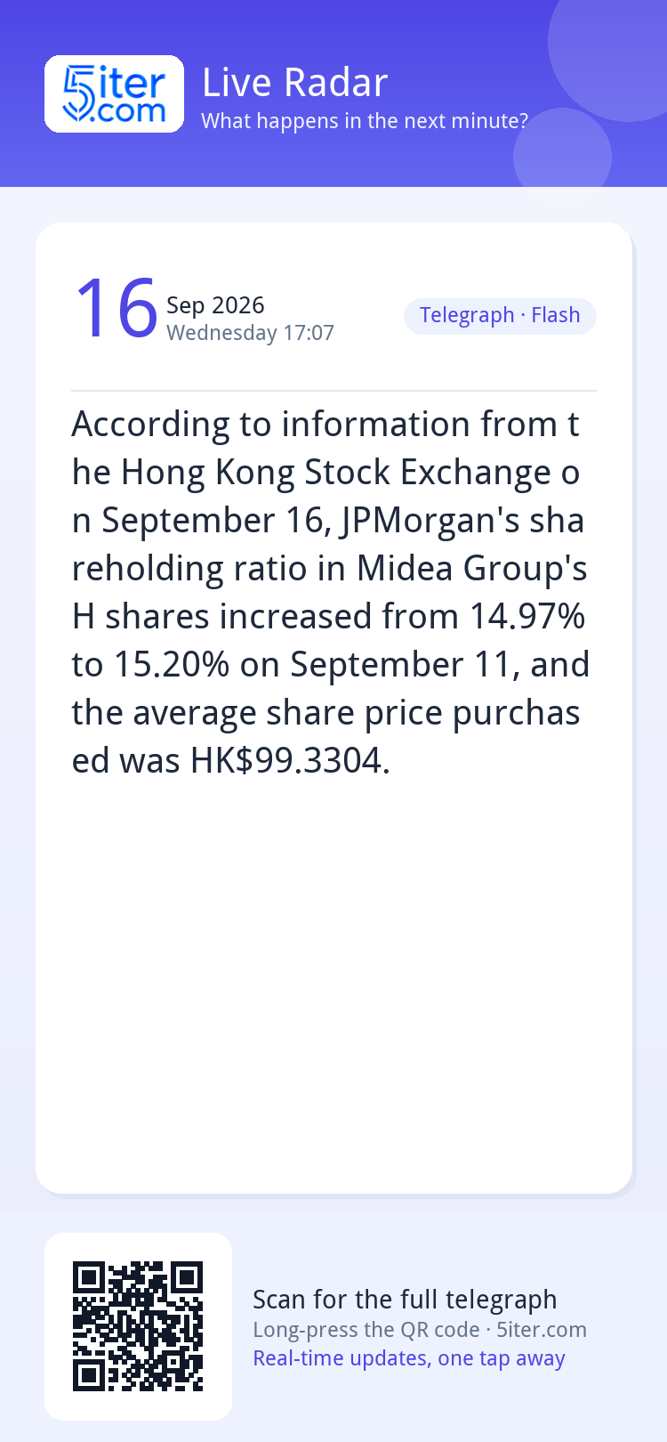 According to information from the Hong Kong Stock Exchange o