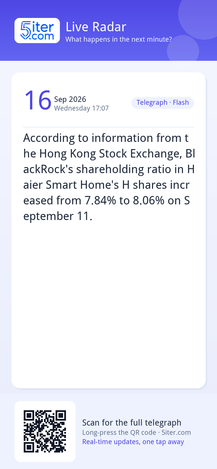 According to information from the Hong Kong Stock Exchange, 