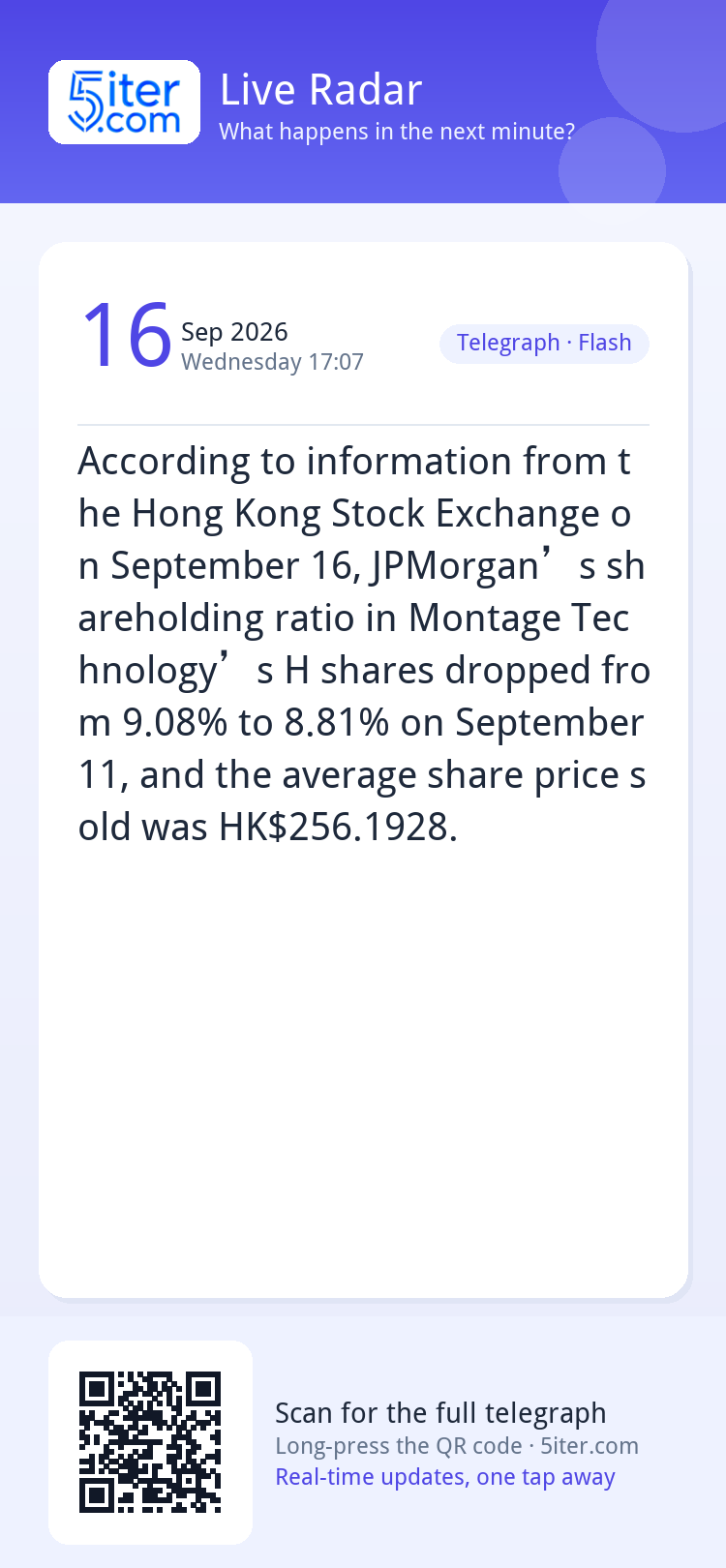 According to information from the Hong Kong Stock Exchange o